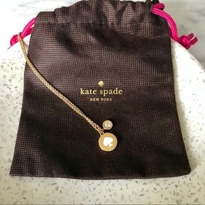 Kate Spade Gold Pendant Necklace